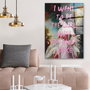 Wallity Cuadro Decorativo de Vidrio Templado Multicolor 70 x 100 cm